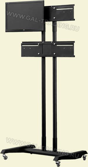 Мобильная стойка для 4-х мониторов, ГАЛ Rackstone PMW-4X27